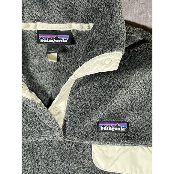 Patagonia Gray Fleece Sweater - Picture 2 of 5